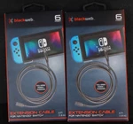 2 Blackweb Extension Cable For Nintendo Switch 6 Ft Full Speed Power & Docking. Fixed Price $12.99.