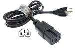 6FT Ac Power Cord For Xbox 360 203W Notched Cable Ce 15. Fixed Price $13.17.
