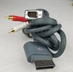 Original Genuine Microsoft Xbox 360 Vga Hd Av Cable (B4S-00009). Fixed Price $14.99.