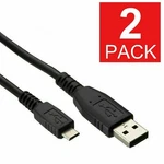 2 Pack Playstation Controller Usb Cable Kmd New (PS4 Charger Cord). Fixed Price $7.70.