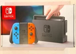 Nintendo Switch Joy-con Gaming Console Blue/neon Red New Ob. Fixed Price $299.00.