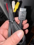 Official Sony Playstation Av Composite Cable PS1 PS2 PS3 Oem Rca. Fixed Price $6.89.