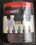 Gigaware Universal Component Gaming Cable 26-465 Xbox 360,WII And PS2/PS3. Fixed Price $9.99.