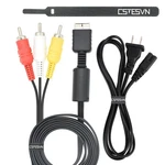 Power Cord And Av Cable For PS1 PS2 PS3, Ac Compatibl.... Fixed Price $39.35.