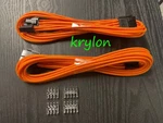 Lot Phanteks 8 Pin (6+2) Pci-e Express Sleeved Extension Cable 500 Mm. Fixed Price $22.50.