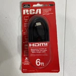 Rca Hdmi 6FT Cable VH706HHDR. Fixed Price $9.99.
