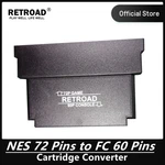 Nes 72 Pins To Fc 60 Cartridge Converter Famicom Console Adapter. Fixed Price $30.99.