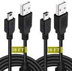 10 Ft New Wireless Controller Usb Charging Cord Cable For Sony Playstation PS3. Fixed Price $12.99.