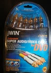 Jwin Professional Rca Cables. Fixed Price $44.00.