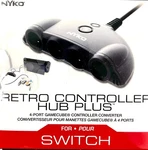 Gamecube Controller Converter For Switch - 4 Port Nyko Retro Hub Plus. Fixed Price $14.99.