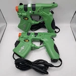 Xbox Blaster Light Gun Controllers Green Lot Of 2 - Tested Vg. Fixed Price $89.99.