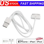 30 Pin Usb Data Sync Cable Charger For Lot Iphone 4G 4S Ipod Nano Ipad 1/2/3. Fixed Price $24.34.