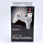 Original Sony Playstation PS1 Controller SCPH-1080 With Box Kay Bee Sticker. Fixed Price $45.00.