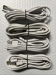 4X Original Power Micro Usb Charging Cable For Xbox One Controller 10FT White. Fixed Price $10.70.