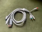 Universal Component Av Cable For Wii PS2 PS3 Xbox 360 Hdtv Switch. Fixed Price $15.99.
