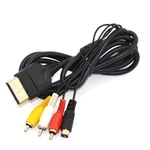 Xbox S-video Cable Av A/v Composite Rca Audio Cord 6' Long -us Seller. Fixed Price $11.99.
