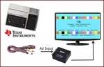 12FT Av Cable & Hdtv Converter Adapter For Texas Instruments TI-99/4 Computer. Fixed Price $25.99.