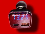 Blurred Vision Audio BV-KMD-KN318 Smart Car Charger With Voltage Meter 30W. Fixed Price $14.99.