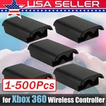 Aa Battery Back Cover Case Shell Pack For Xbox 360 Wireless Controller Black Lot. Fixed Price $245.00.