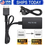 PS2 Hdmi Video Converter Adapter 1080P For Playstation 1/2/3 Hdtv Monitor. Fixed Price $18.99.