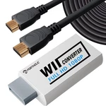 To Hdmi Converter 1080P With 5FT Cable WII2 Adapter Video Audio. Fixed Price $22.48.