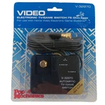 Popular Mechanics Tv/game Switch 75 Ohm Coax Rf Adapter Black V-32970 Console. Fixed Price $13.59.