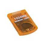 Wigearss 1024MB(16344 Blocks) Memory Card For Gamecube And Wii Console Orange. Fixed Price $27.99.