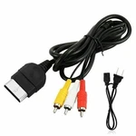 For Sega Dreamcast Av / Power Cable Cord Audio Video Bundle System Supply. Fixed Price $9.49.
