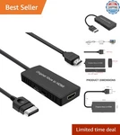 Compact Hdmi Converter For Xbox - Plug And Play With Stunning Quality. Fixed Price $43.97.