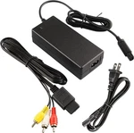 Ac Adapter Power Supply & Av Cable Cord For Nintendo Gamecube Gc Charger Video. Fixed Price $12.59.