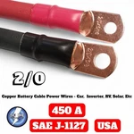 2/0 Awg 00 Gauge Copper Battery Cable Power Wire Auto, Inverter, Rv, Solar. Fixed Price $75.94.