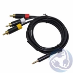 Composite Rca Av A/v Audio Video Cable Cord For Microsoft Xbox 360. Fixed Price $8.99.