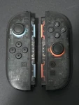 Extremerate Clear Black Joycon 2 For Nintendo Switch - With Straps New!. Fixed Price $150.00.