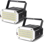 Mad Owl 48PC White 2PACK Strobe Light For Room, Party Flashin. Fixed Price $37.38.