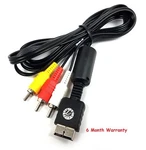 Av Video Audio Cable For Sony Playstation 1,2,3 "6 Month Warranty". Fixed Price $7.99.