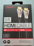 Rocketfish RF-HG08501 8FT. 4K In-wall Hdmi Cable Black New. Fixed Price $15.99.