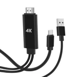 Usb-c To 4K Hdmi Adapter Av Cable Tv Video Hub Type-c Charger Port For Tablets. Fixed Price $27.65.