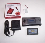 Nintendo Gameboy Advance Micro OXY-001 + New Battery & Wall Charger Cartoon. Fixed Price $219.99.
