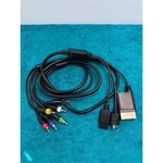 Universal Component Av Cable For Wii PS2 PS3 Xbox 360 Hdtv Switch Black. Fixed Price $14.99.