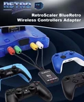 Player Wireless Controller Adapter For Nintendo 64 Blueretro. Fixed Price $32.00.