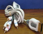 Monster Microsoft Xbox 360 White Component A/v Cable - 96" 8FT 2.4M. Fixed Price $9.95.