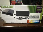 Xbox 360 Console Adapter Power Supply Black For Microsoft Unit, Aftermarket. Fixed Price $9.99.