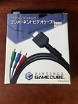 Nintendo Gamecube Component Video Cable Sealed New Rare DOL-010. Fixed Price $749.00.