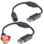 Fosmon 2X Xbox 360 Controller Breakaway Cables Dark Gray. Fixed Price $20.00.