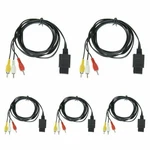 10X Wholesale Lot New Audio Video Av Cables For Nintendo N64 Gamecube Snes. Fixed Price $18.99.