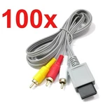 Voomwa Av Cable For Wii / 6FT Audio Video Rca Composite 25 100 Pack. Fixed Price $57.99.