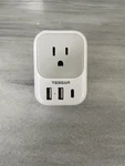 Tessan Travel Plug Adapter TS-161-ZA-C. Fixed Price $12.00.