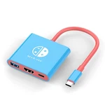 Nintendo Switch Usb-c Hub Adapter 4K Hdmi-docking Station, Portable Tv 3.0. Fixed Price $9.50.