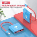 Nintendo Switch Oled 3-IN-1 Type-c Hub Adapter Usb-c To 3.0 Hdmi & Pd. Fixed Price $17.99.
