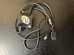 Genuine Interact (I30093) Black Rfu Adapter Cable For Playstation PS2 **tested**. Fixed Price $8.50.